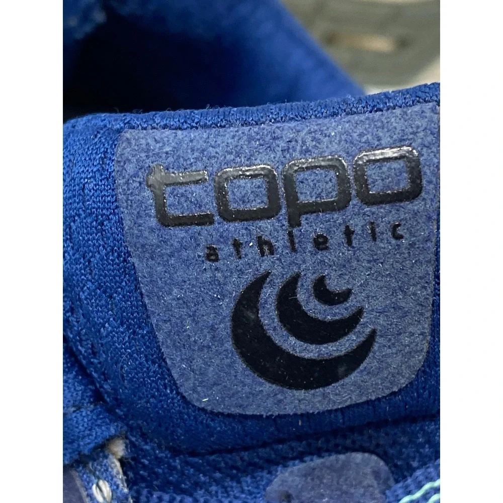 Topo Athletic Phantom Cobalt Seafoam Running Shoes Womens 10 Blue Green 5mm Drop